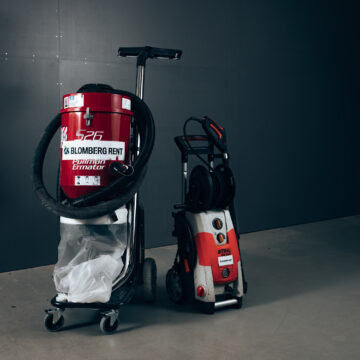 Pesu- ja siivouskalusto:Tvätt- och städutrustning